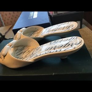 Robert Clergerie patent sandals worn once